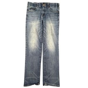 Lee Extreme Motion MVP Jeans Mens 34x32 Regular Straight Leg Medium Wash Blue